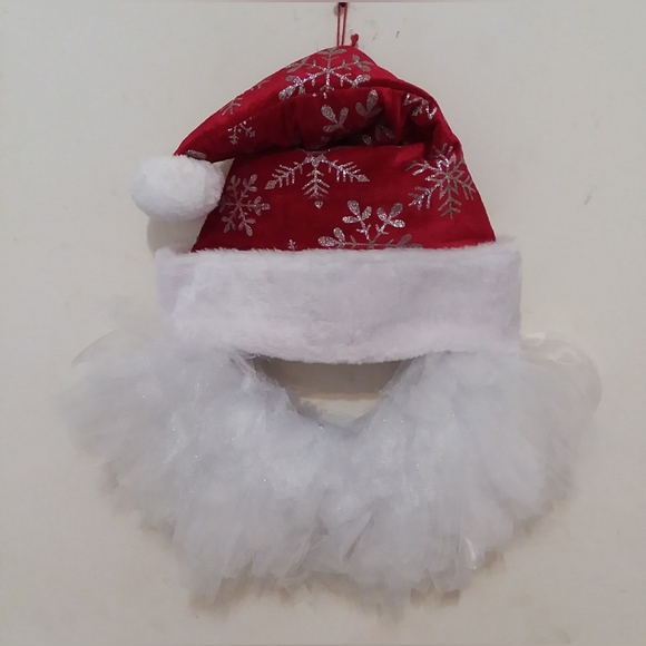 10" Handmsde Santa Claus Wreath - Picture 2 of 2